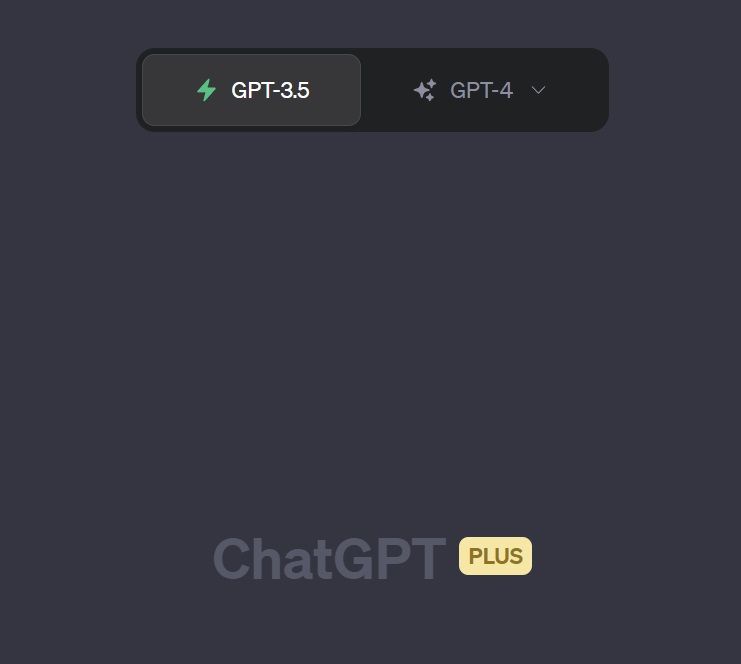 ChatGPT new Interface