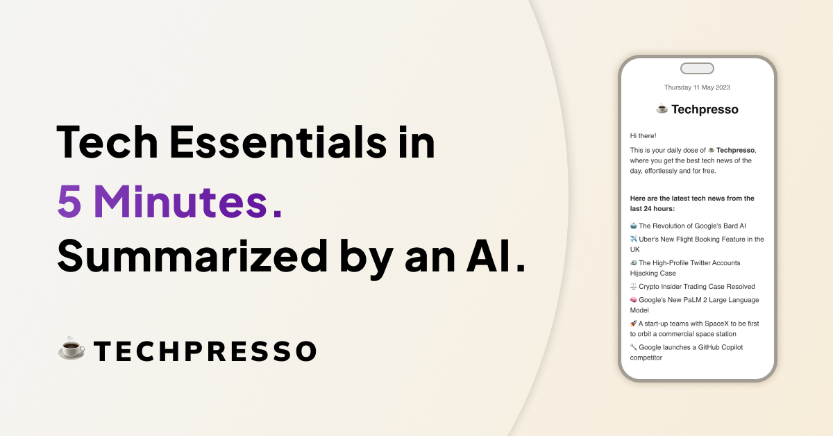 Tech Essentials in 5 Minutes. Summarized by an AI.