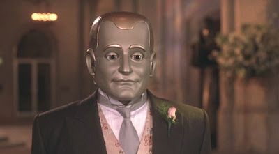 The late great Robin Williams as Andrew the android butler.