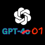 The text "gpt-40" with the "4o" marked through with paint and "o1" written in.